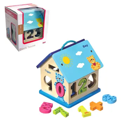 Sestavljanke didaktične-hiša