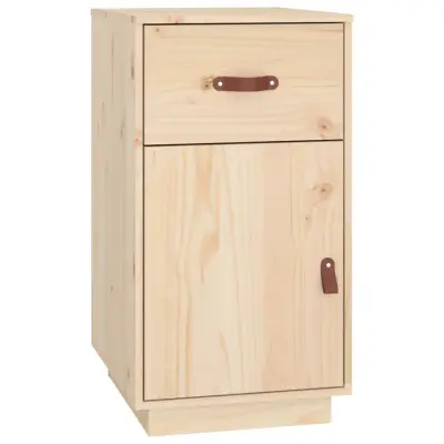 vidaXL Omarica za pisalno mizo 40x50x75 cm trdna borovina