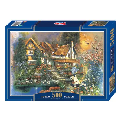 Sestavljanka 500 Hiša pomlad