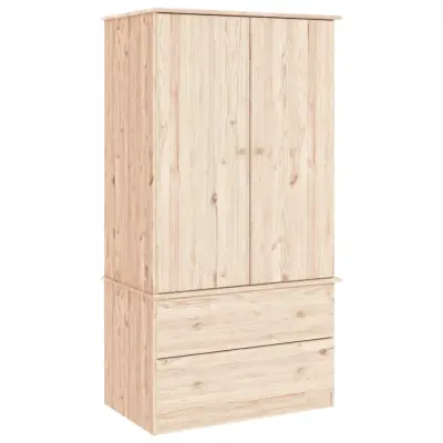 vidaXL Omara ALTA 90x55x170 cm trdna borovina