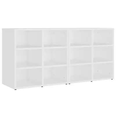 vidaXL Omarice za čevlje 2 kosa bele 52,5x30x50 cm