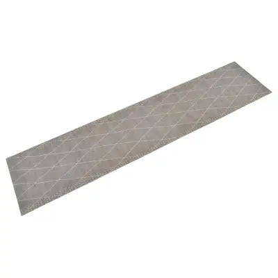 vidaXL Kuhinjska preproga pralna rombi 60x300 cm žamet