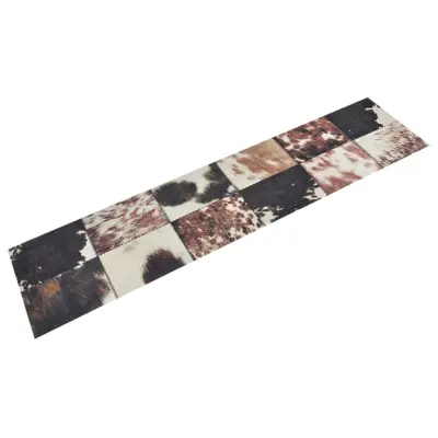 vidaXL Kuhinjska preproga živalska koža 60x300 cm žamet