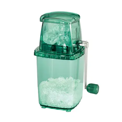 Ročni drobilec za led Chrusher / 12x16x23,5cm / zelen / akril