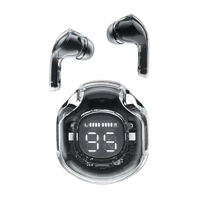 Slušalke TWS Acefast T8, Bluetooth 5.3, IPX4 (črne)