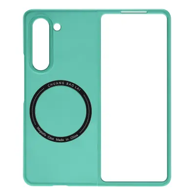 Ovitek MagSafe za Samsung Galaxy Z Fold 5, trd - turkizen