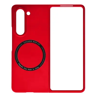 Ovitek MagSafe za Samsung Galaxy Z Fold 5, trd - rdec