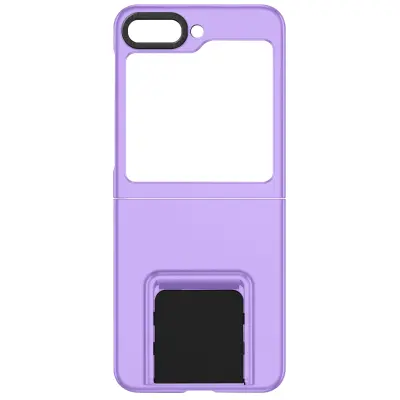 Ovitek Samsung Z Flip 5, nastavljivo stojalo, serija klasicnih stojal - vijolicna