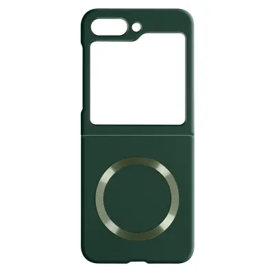 Ovitek MagSafe za Samsung Galaxy Z Flip 5, trd - temno zelen