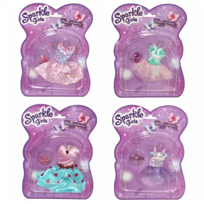 Sparkle obleka za punčko