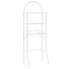 vidaXL Toaletno stojalo belo 60x33x174 cm
