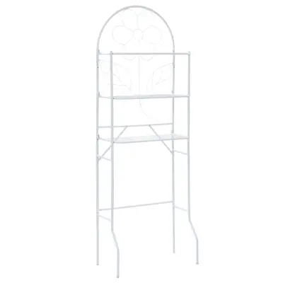vidaXL Toaletno stojalo belo 60x33x174 cm