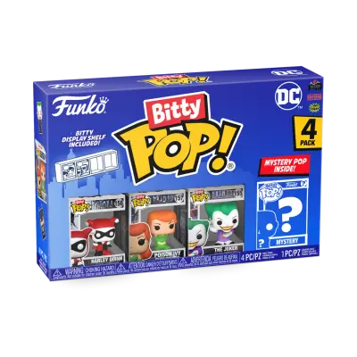 FUNKO BITTY POP: DC - HARLEY QUINN 4PK figura
