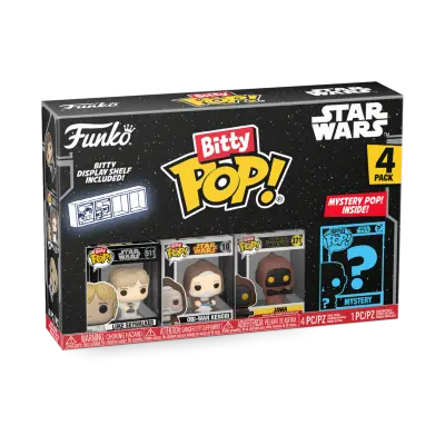 FUNKO BITTY POP: STAR WARS - LUKE 4PK figura