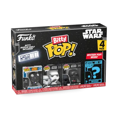 FUNKO BITTY POP: STAR WARS - DARTH VADER 4PK figura