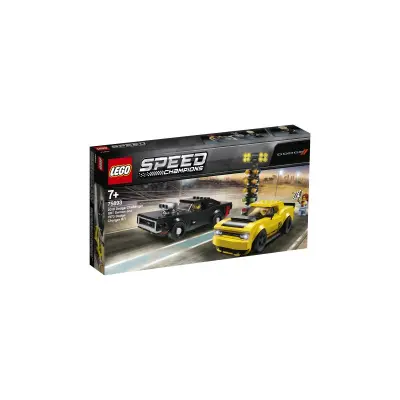 LEGO 2018 Dodge Challenger SRT Demon in 1970 Dodge Charger R/T -75893