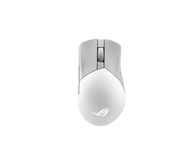 Gaming miška Asus Rog Gladius Iii Wireless Aimpoint Rgb Bela