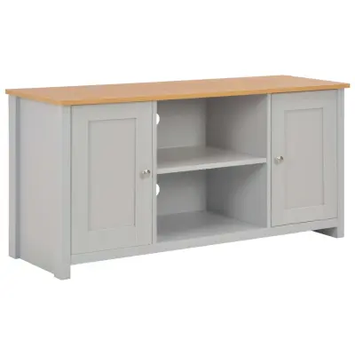 vidaXL TV omarica siva 120x39x58 cm
