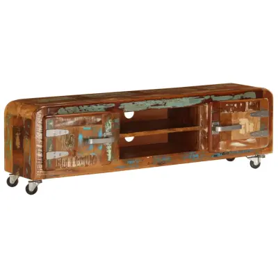 vidaXL TV omarica 120x30x36 cm trden predelan les
