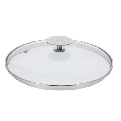 Milady pokrov 28cm / inox, steklo