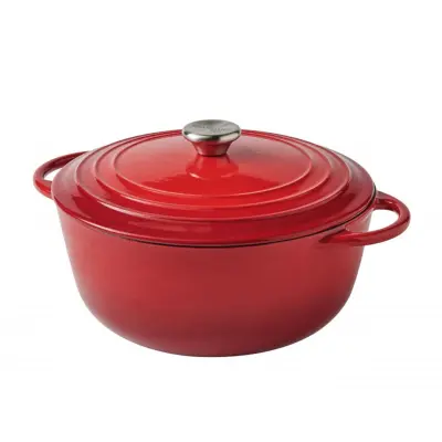 Cocotte rdeča kozica 26xh18cm / 4l / indukcija / ghiza