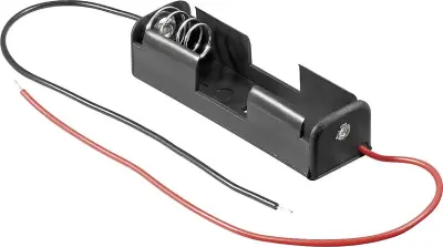 Goobay 11460 nosilec baterij 1x Mignon (AA) kabel (D x Š x V) 57.5 x 16 x 13.5 mm Kabel za držalo za baterije Goobay (L x B x H) 57.5 x 16 x 13.5 mm