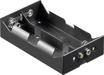 Goobay 11977 nosilec baterij 4x Mono (D) hitrosklopni priključek (D x Š x V) 133.5 x 74 x 31.5mm Držalo za baterijo Goobay D za 4 Mono (D x Š x V) 133