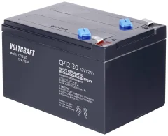 VOLTCRAFT CE12V/12Ah VC-12713990 svinčeni akumulator 12 V 12 Ah svinčevo-koprenast (Š x V x G) 151 x 101 x 98 mm ploščati vtič\, 6\,35 mm brez vzdrževanja