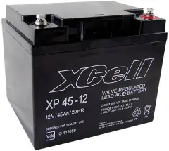XCell XP 45 - 12 XP4512 svinčeni akumulator 12 V 45 Ah svinčevo-koprenast (ŠxVxG) 197 x 170 x 165mm M6-vijačni priklop brez vzdrževanja, vds certifika