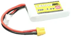 LemonRC lipo akumulatorski paket za modele 7.4 V 350 mAh Število celic: 2 35 C mehka torba XT30