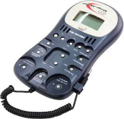 Tester baterij Ansmann Energy Check LCD 1.44 - 12 V baterije 4000392