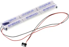 Panasonic eneloop Inline L2x3 MPX akumulatorski paket 6x Mignon (AA) kabel\, vtikač NiMH 7.2 V 1900 mAh