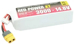 Red Power lipo akumulatorski paket za modele 14.8 V 3000 mAh   mehka torba XT60