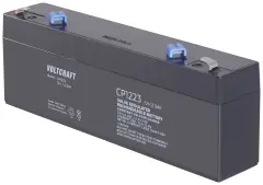 VOLTCRAFT CE12V/2,3Ah VC-12713960 svinčeni akumulator 12 V 2.3 Ah svinčevo-koprenast (ŠxVxG) 178 x 67 x 35mm ploščati vtič 4,8mm brez vzdrževanja