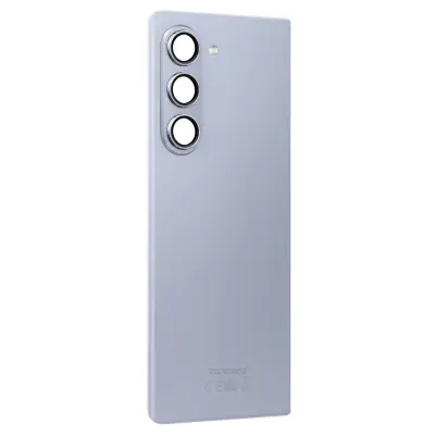 Zadnje steklo z vkljuceno leco, original Samsung Z Fold 5 - ledeniško modra
