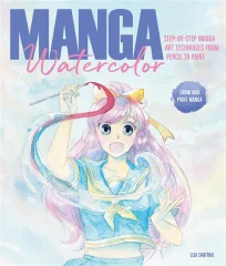 Knjiga Manga Watercolor