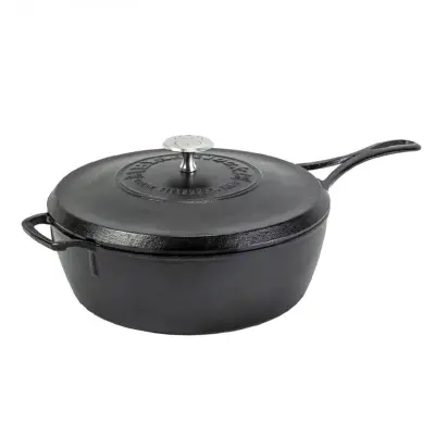 Kozica s pokrovom 26,6cm Cast Iron / 3,7l / litoželezo