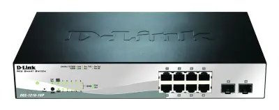 Dlink Deutschland 10-pristanišče Poe Gigabit Switch DGS-1210-10P/E