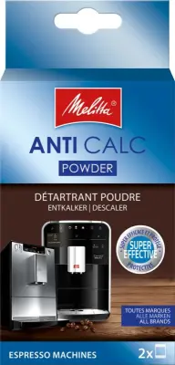 Melitta Sda Descaler Powder 2 vrečke Anticalceespresso