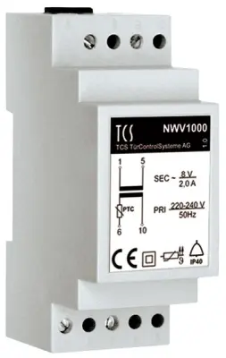 TCS Control Bell Transformer 2 A NWV1000-0400