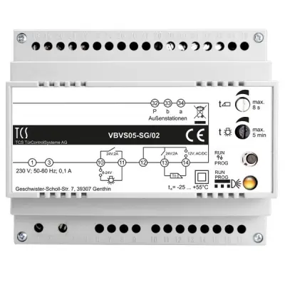 TCS nadzorna enota za krmiljenje vrat VBVS05-SG/02