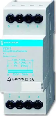Busch-jaeger Klingeltrafo 12V 1.3a reg 83315