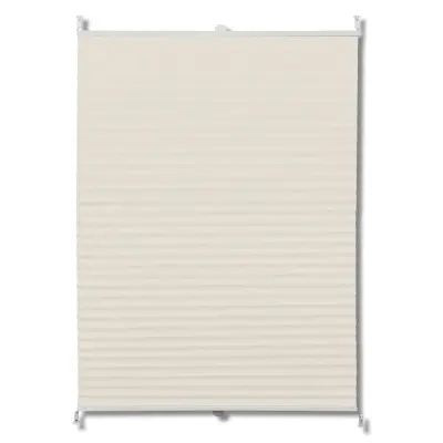 Plise Zavesa velikost 40 x 125 cm Krem barva