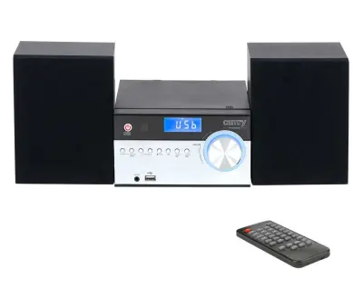Mini HI-FI sistem CAMRY CR 1173, AM/FM, CD, USB, Bluetooth, X-BASS, pilot, 2x5W,