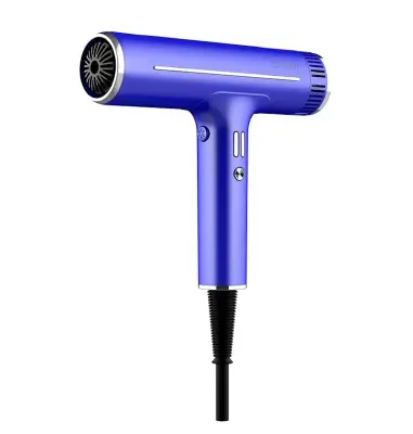 Sušilnik las OSOM profesional , 3 hitrosti , 3 moči, ION, LED,vijolične barve, 1800W