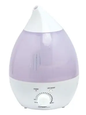 Vlažilec zraka FIRST,  2,8l, LED, 25W,  bele barve