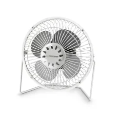 Ventilator namizni ESPERANZA YUGO, 15cm, USB, bele barve