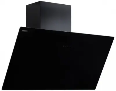 Kuhinjska napa MPM 90-OVS-24 stenska, inox, steklo,  črna