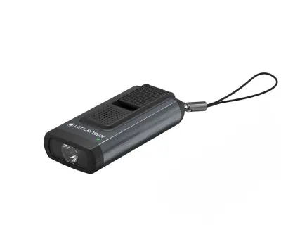 Ledlenser K6R Safety, Črna, mini svetilka/alarem