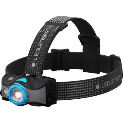 Ledlenser MH7, Črna/Modra, Naglavna polnilna svetilka